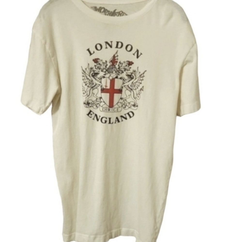 Worn Free Men's Joey Ramone London T-Shirt - Picture 3 of 5